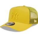 mutsid-kumer-kollane-snapback-a-frame-tonal-mesh-new-york-yankees-mlb-new-era