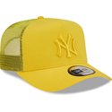 new-era-yellow-logo-a-frame-tonal-mesh-new-york-yankees-mlb-yellow-trucker-hat