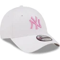 mutsid-kumer-valge-reguleeritav-rosa-9forty-league-essential-new-york-yankees-mlb-new-era