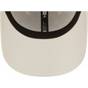 new-era-curved-brim-orange-logo-9forty-league-essential-new-york-yankees-mlb-beige-adjustable-cap
