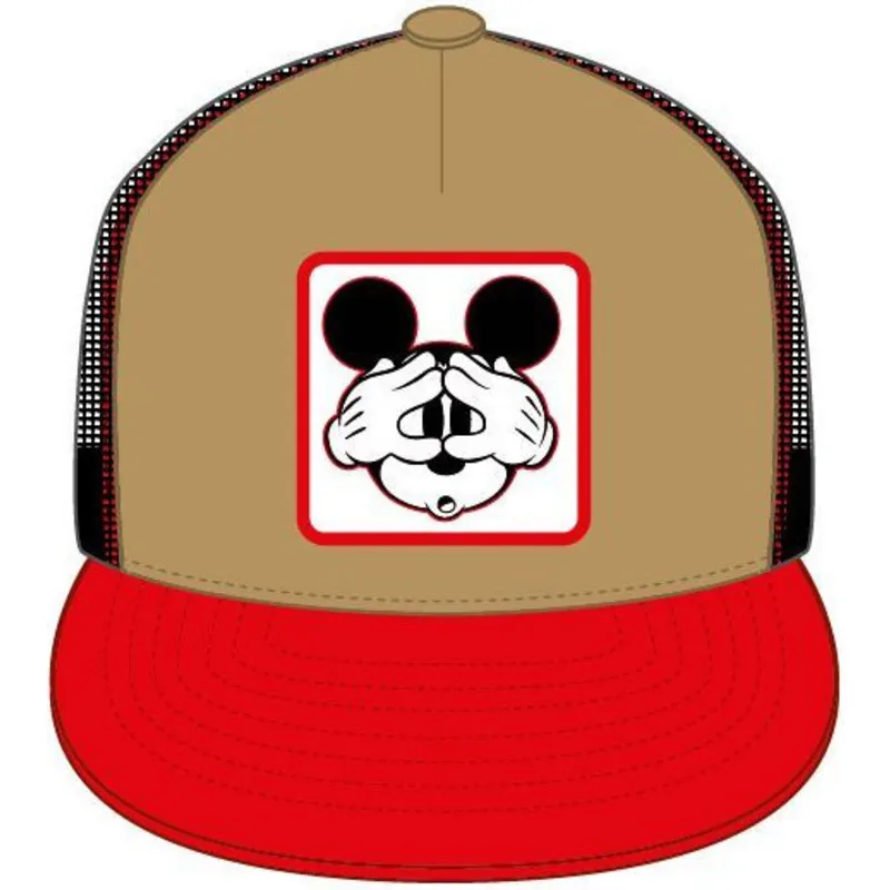mutsid-lame-veok-pruun-snapback-mickey-mouse-casf-mo4-disney-mickey-mouse-disney-capslab