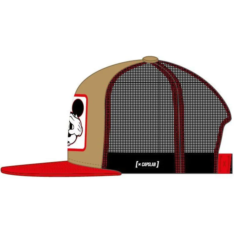 mutsid-lame-veok-pruun-snapback-mickey-mouse-casf-mo4-disney-mickey-mouse-disney-capslab
