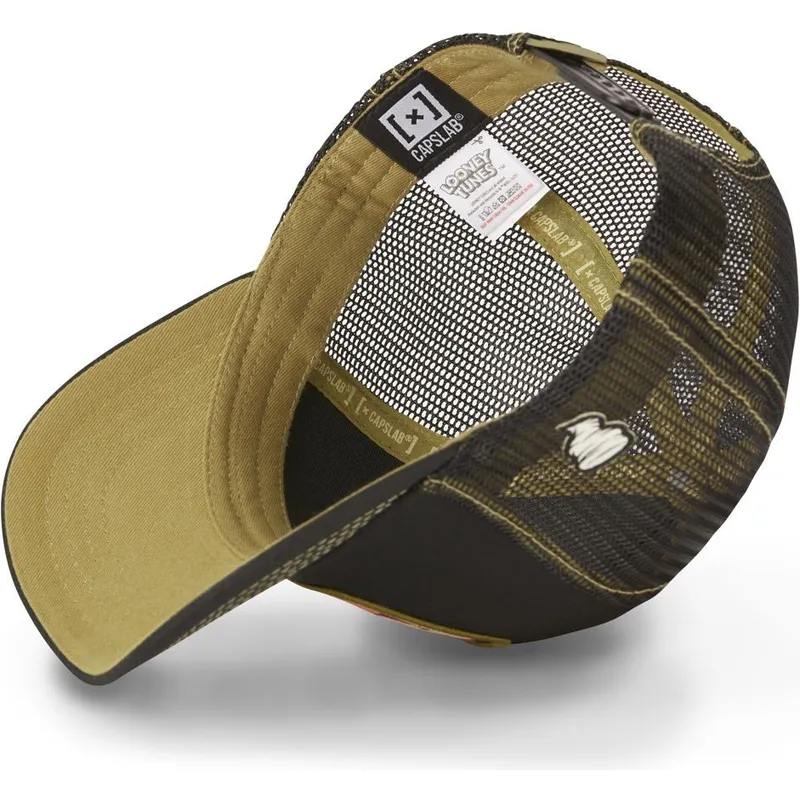 mutsid-kumer-pruun-snapback-tasmaania-kurat-looney-tunes-capslab