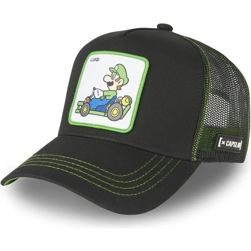 mutsid-kumer-must-snapback-kart-lui1-bros-luigi-super-mario-bros-capslab