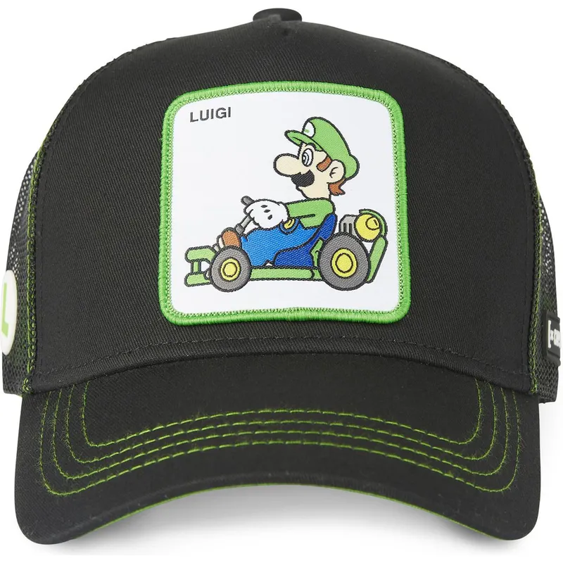 mutsid-kumer-must-snapback-kart-lui1-bros-luigi-super-mario-bros-capslab