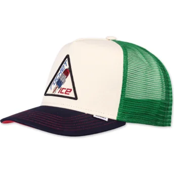 Mütsid kumer veok valge snapback Rocket Ice HFT Food Djinns