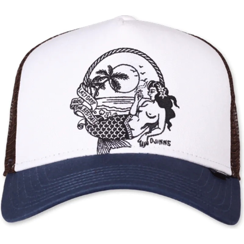 mutsid-kumer-valge-snapback-lazy-mermaid-hft-lazy-days-are-the-best-days-djinns