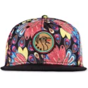 mutsid-lame-mitmevarviline-snapback-peacock-linen-djinns