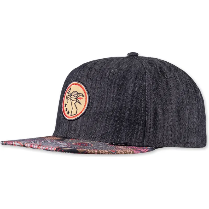 mutsid-lame-must-snapback-peacock-linen-rev-djinns