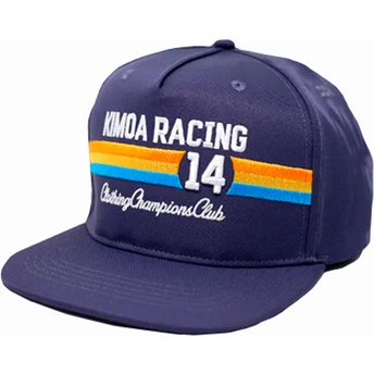 Cap lame navy blue adjustable strap Kimoa