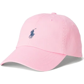 Mütsid kumer roosa reguleeritav rihm Cotton Chino Classic Sport Polo Ralph Lauren