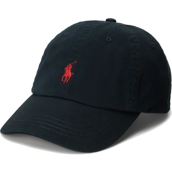 Cap kumer black adjustable strap Polo Ralph Lauren