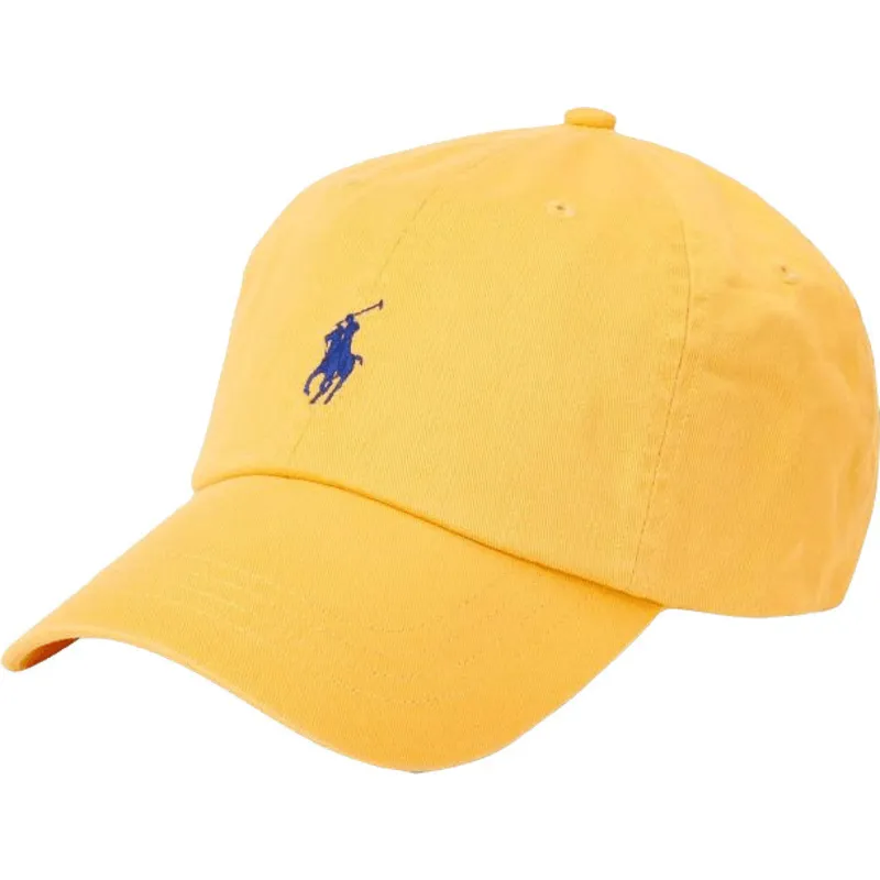 mutsid-kumer-kollane-reguleeritav-cotton-chino-classic-sport-polo-ralph-lauren