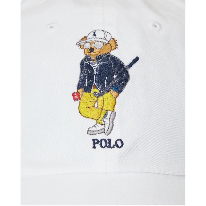 mutsid-kumer-valge-reguleeritav-bear-twill-polo-ralph-lauren