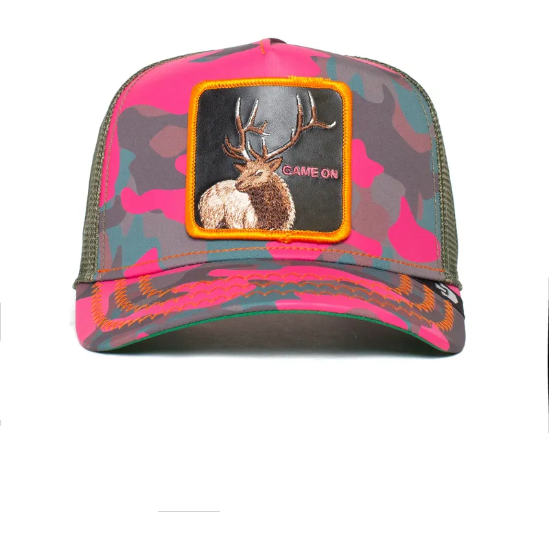 mutsid-kumer-kamuflaaz-snapback-rosa-game-on-elk-season-dreams-the-farm-goorin-bros