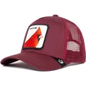 mutsid-kumer-punane-snapback-handsome-truckin-the-farm-goorin-bros
