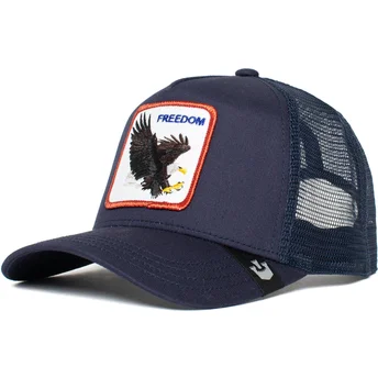 Cap kumer navy blue snapback The Farm de Goorin Bros.