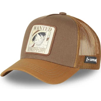 mutsid-kumer-pruun-snapback-wanted-dead-or-alive-wan2-monkey-d-luffy-one-piece-capslab