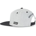 capslab-flat-brim-snoopy-far-out-naw3-peanuts-grey-and-black-snapback-cap