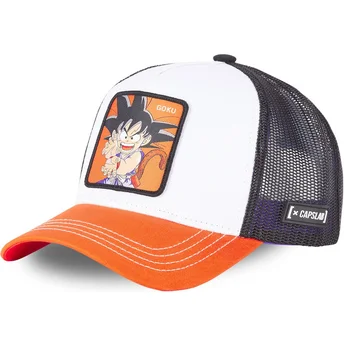 Mütsid kumer valge snapback DB3 GOK2 Son Goku Dragon Ball Capslab