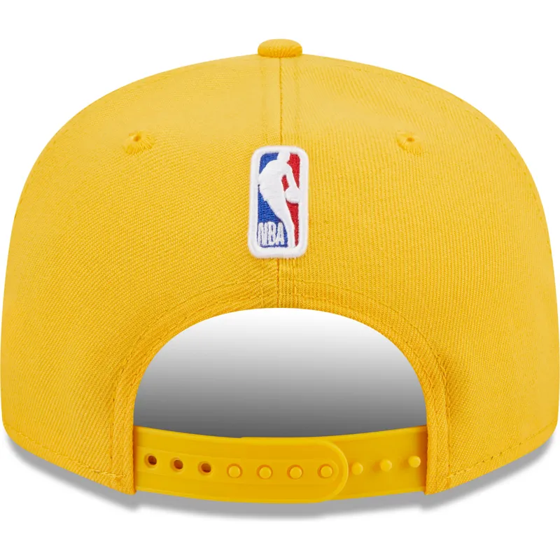 mutsid-lame-kollane-snapback-9fifty-draft-edition-2023-los-angeles-lakers-nba-new-era