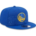 mutsid-lame-sinine-snapback-9fifty-draft-edition-2023-golden-state-warriors-nba-new-era