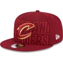 mutsid-lame-punane-snapback-9fifty-draft-edition-2023-cleveland-cavaliers-nba-new-era