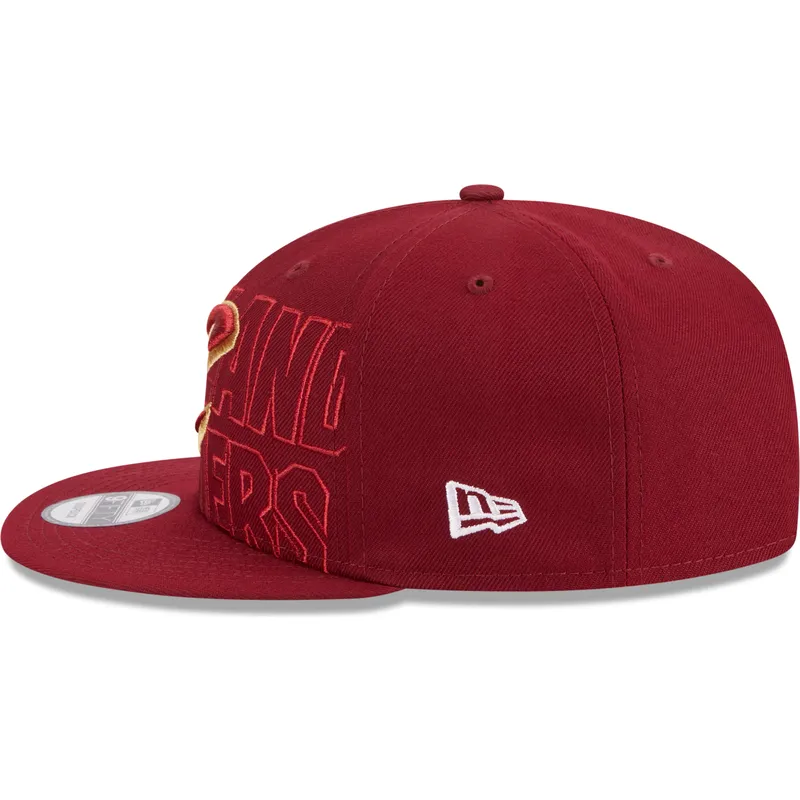 mutsid-lame-punane-snapback-9fifty-draft-edition-2023-cleveland-cavaliers-nba-new-era