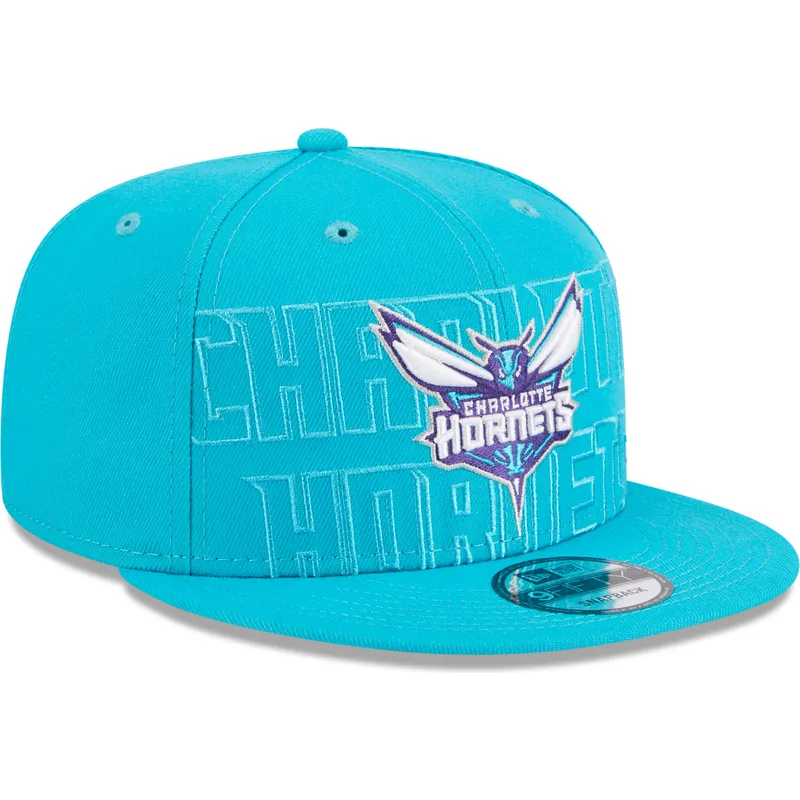mutsid-lame-sinine-snapback-9fifty-draft-edition-2023-charlotte-hornets-nba-new-era
