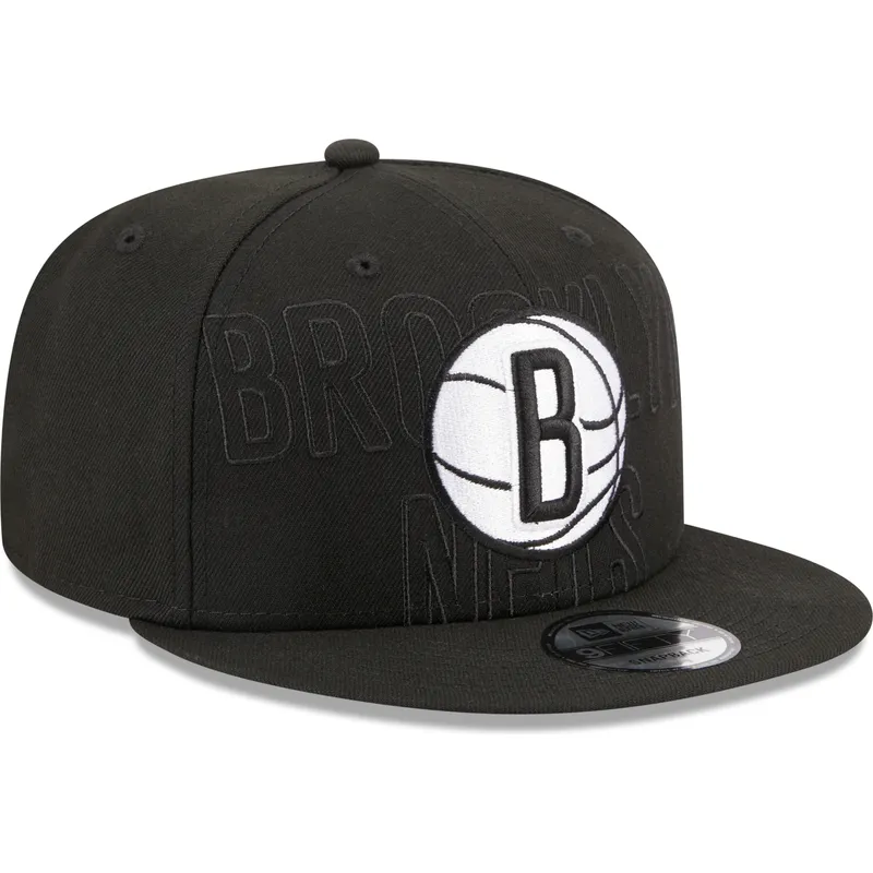cap-lame-black-snapback-9fifty-draft-edition-2023-brooklyn-nets-nba-new-era