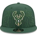 mutsid-lame-roheline-snapback-9fifty-draft-edition-2023-milwaukee-bucks-nba-new-era