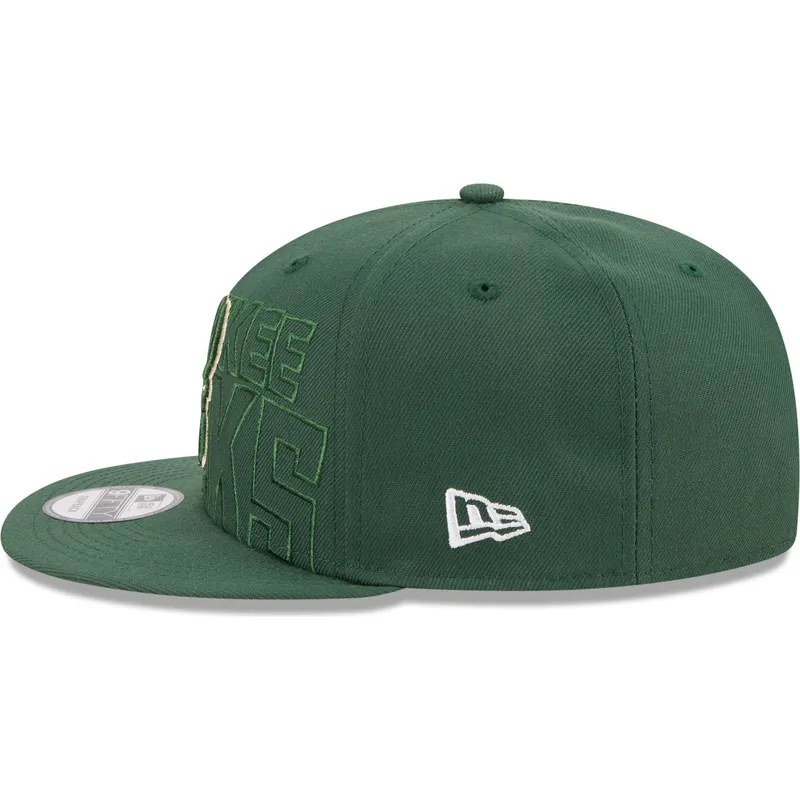 mutsid-lame-roheline-snapback-9fifty-draft-edition-2023-milwaukee-bucks-nba-new-era