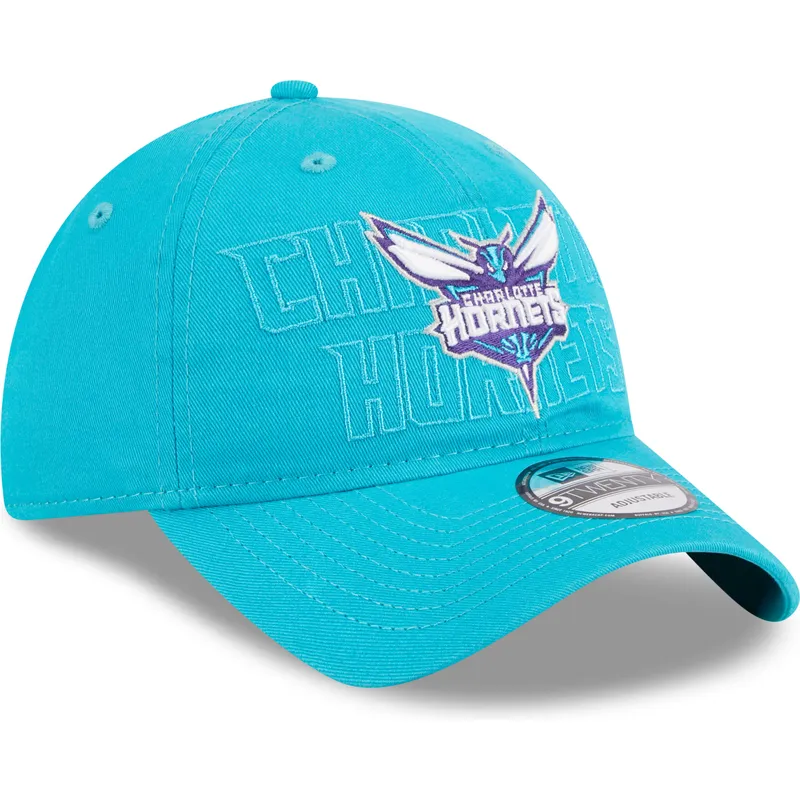 cap-kumer-blue-adjustable-strap-9twenty-draft-edition-2023-charlotte-hornets-nba-new-era
