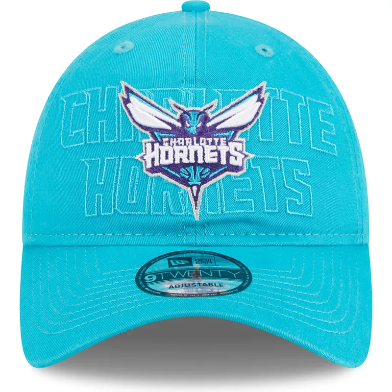 mutsid-kumer-sinine-reguleeritav-9twenty-draft-edition-2023-charlotte-hornets-nba-new-era