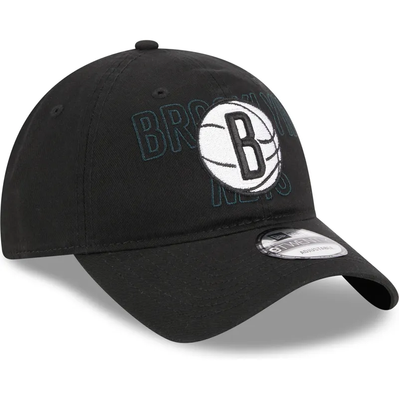 mutsid-kumer-must-reguleeritav-rihm-9twenty-draft-edition-2023-brooklyn-nets-nba-new-era
