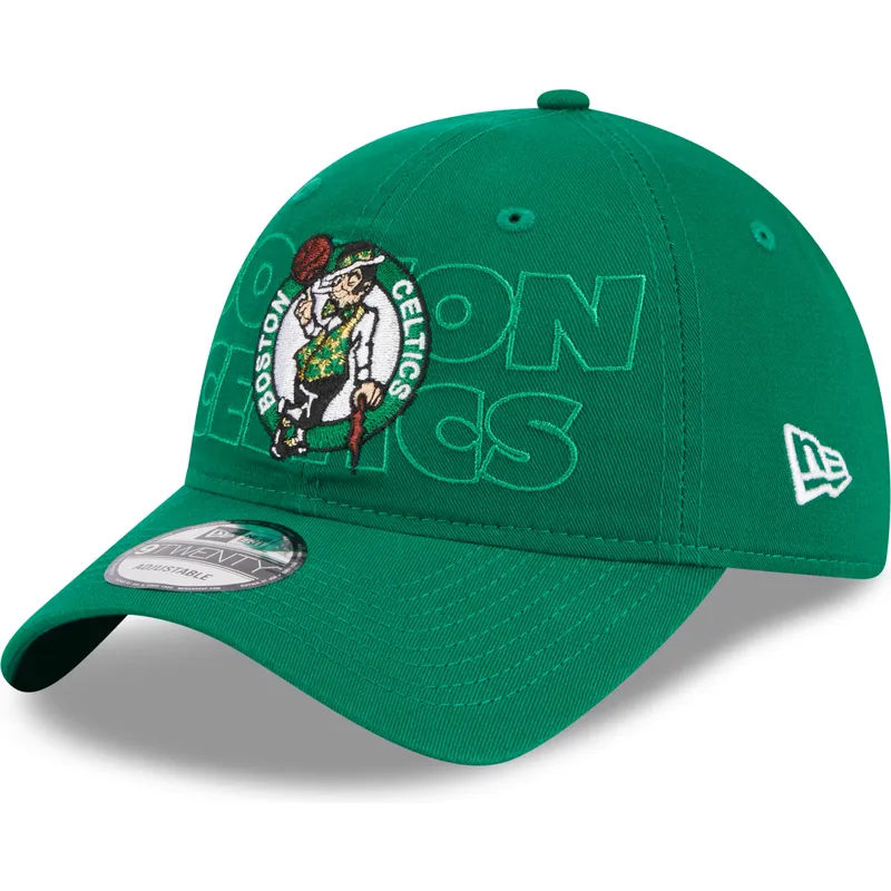 cap-kumer-green-adjustable-strap-9twenty-draft-edition-2023-boston-celtics-nba-new-era