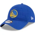 cap-kumer-blue-adjustable-strap-9twenty-draft-edition-2023-golden-state-warriors-nba-new-era