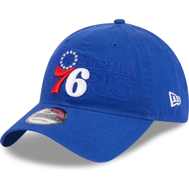 mutsid-kumer-sinine-reguleeritav-9twenty-draft-edition-2023-philadelphia-76ers-nba-new-era