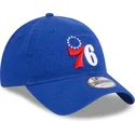 mutsid-kumer-sinine-reguleeritav-9twenty-draft-edition-2023-philadelphia-76ers-nba-new-era