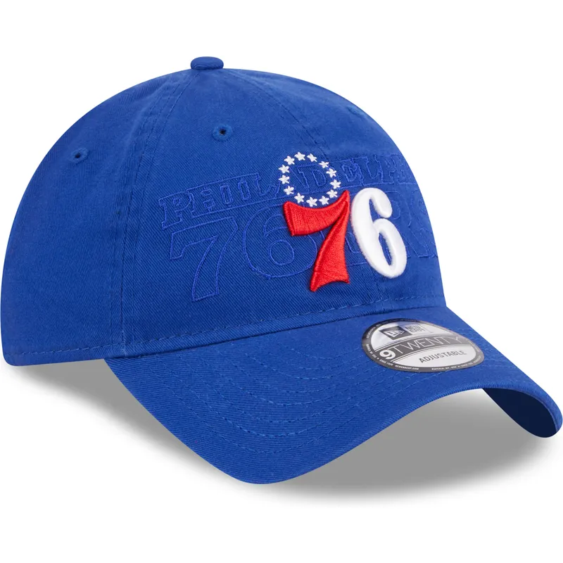 mutsid-kumer-sinine-reguleeritav-9twenty-draft-edition-2023-philadelphia-76ers-nba-new-era