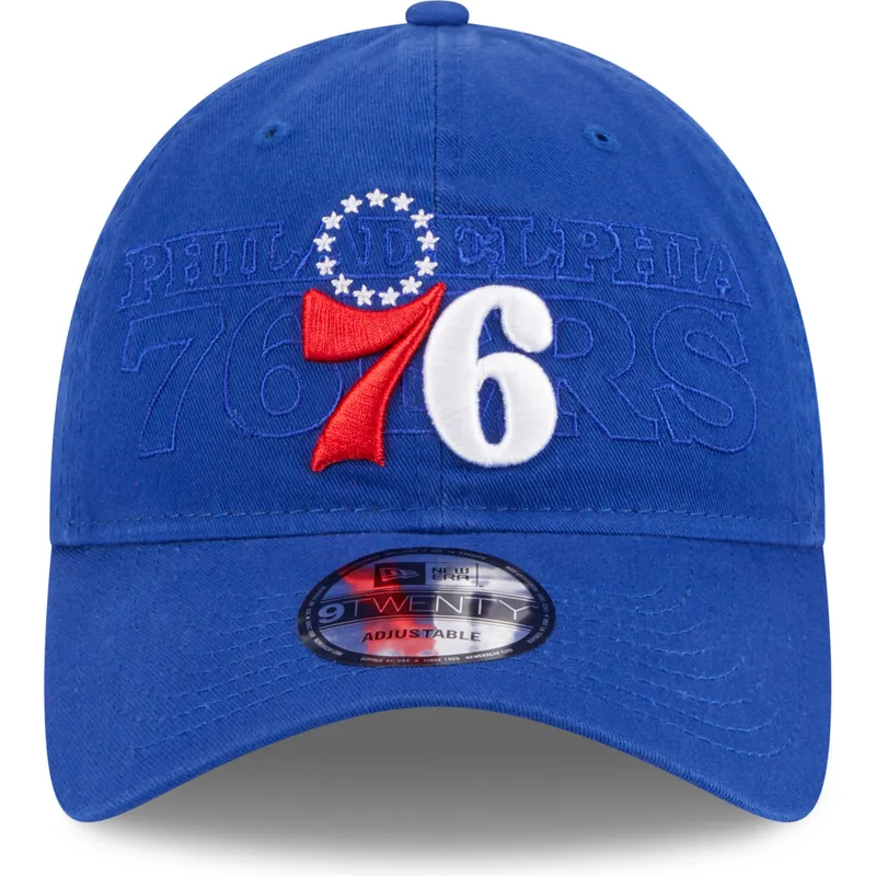 mutsid-kumer-sinine-reguleeritav-9twenty-draft-edition-2023-philadelphia-76ers-nba-new-era