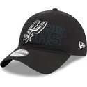 cap-kumer-black-adjustable-strap-9twenty-draft-edition-2023-san-antonio-spurs-nba-new-era