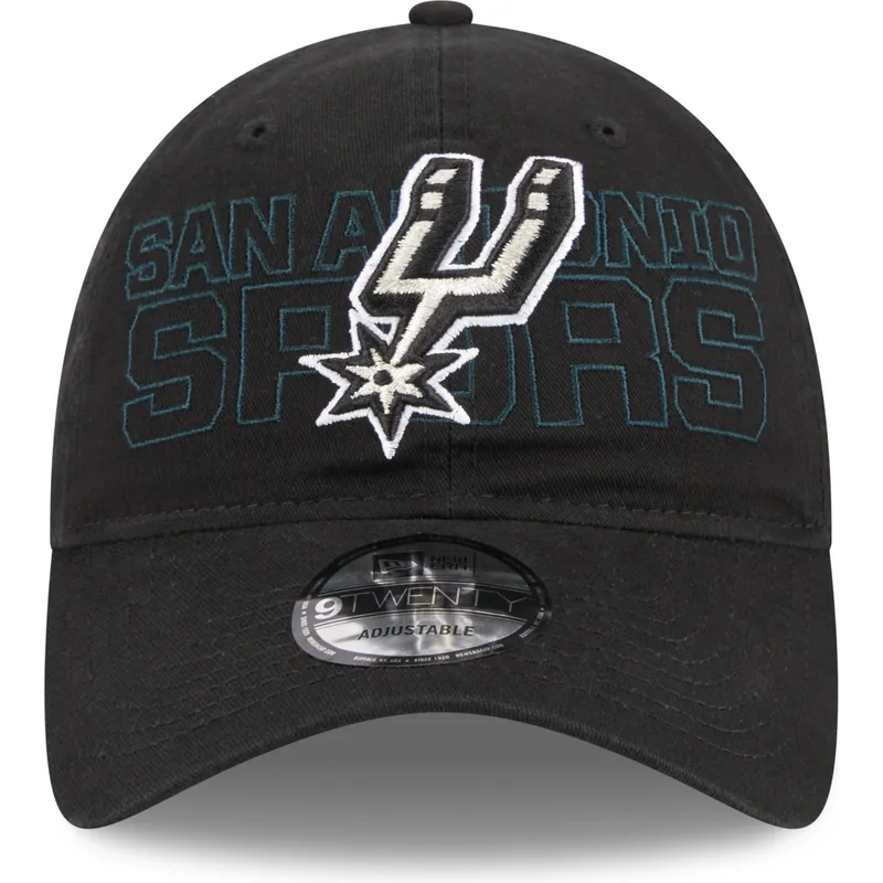 cap-kumer-black-adjustable-strap-9twenty-draft-edition-2023-san-antonio-spurs-nba-new-era