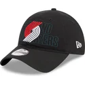 cap-kumer-black-adjustable-strap-9twenty-draft-edition-2023-portland-trail-blazers-nba-new-era