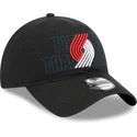 cap-kumer-black-adjustable-strap-9twenty-draft-edition-2023-portland-trail-blazers-nba-new-era