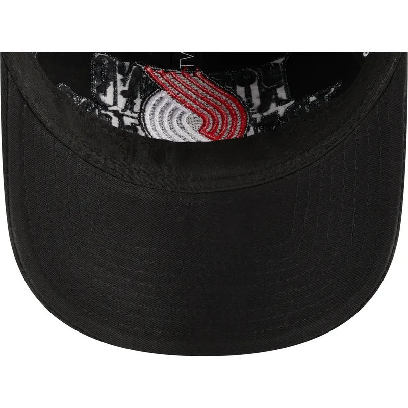 cap-kumer-black-adjustable-strap-9twenty-draft-edition-2023-portland-trail-blazers-nba-new-era