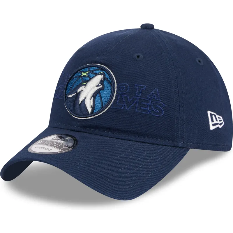 mutsid-kumer-meresinine-reguleeritav-9twenty-draft-edition-2023-minnesota-timberwolves-nba-new-era