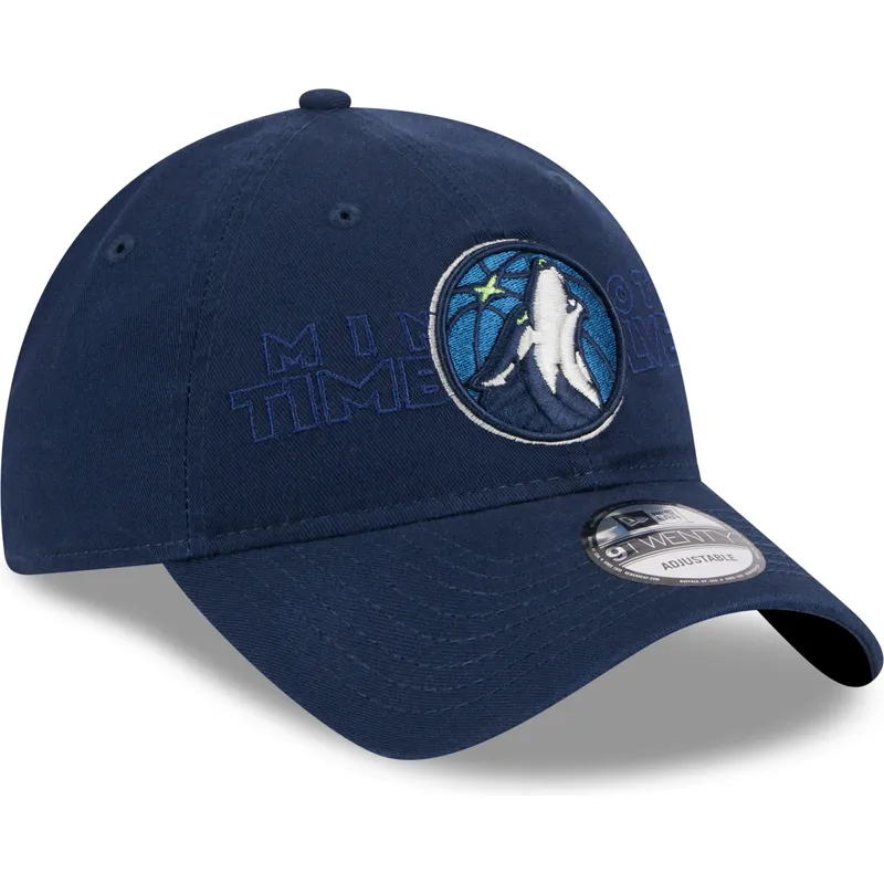 mutsid-kumer-meresinine-reguleeritav-9twenty-draft-edition-2023-minnesota-timberwolves-nba-new-era