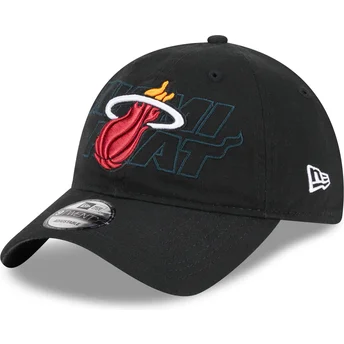 Cap kumer black adjustable strap 9TWENTY Draft Edition 2023 Miami Heat NBA New Era