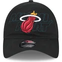 cap-kumer-black-adjustable-strap-9twenty-draft-edition-2023-miami-heat-nba-new-era
